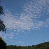 秋空の雲