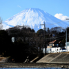 街中の富士山