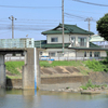 水門とサギ