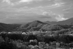 初冬の弘法山