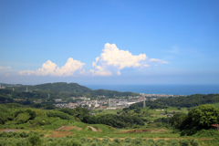 相模湾の雲