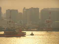 お台場からの夕景2