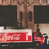 新宿のCoca-Cola@伊勢丹前
