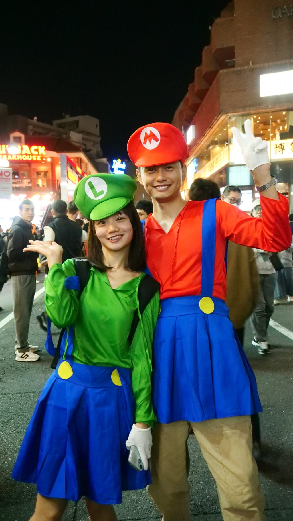 ハロウィン７（マリオとルイージ）