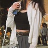 ストリートフォト（大阪の美人女性スマイル）