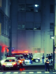 新宿11月、police