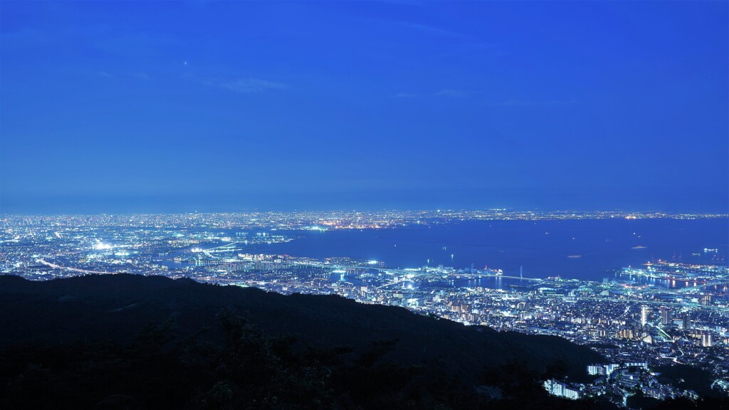 六甲山からの夜景１