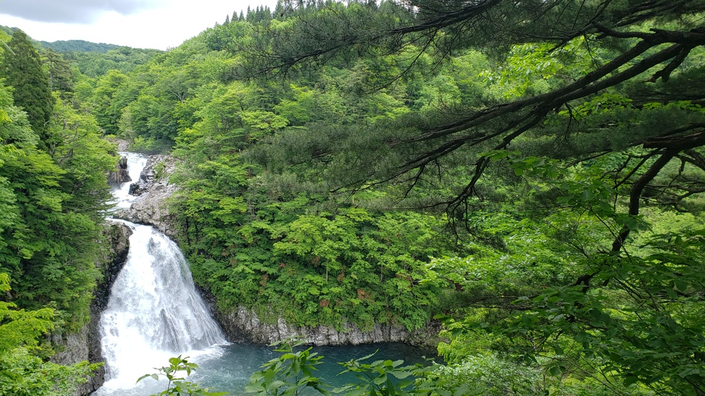 払体の滝