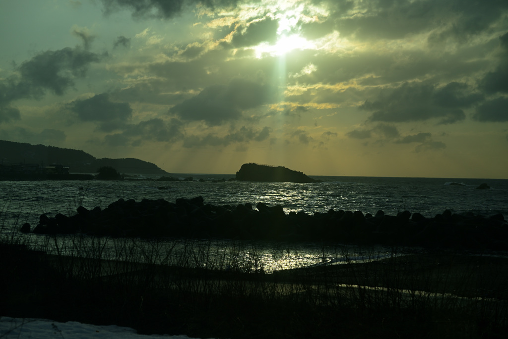 日本海～五能線の車窓風景～