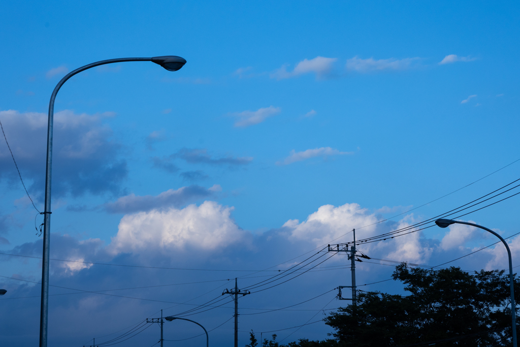 5月の空
