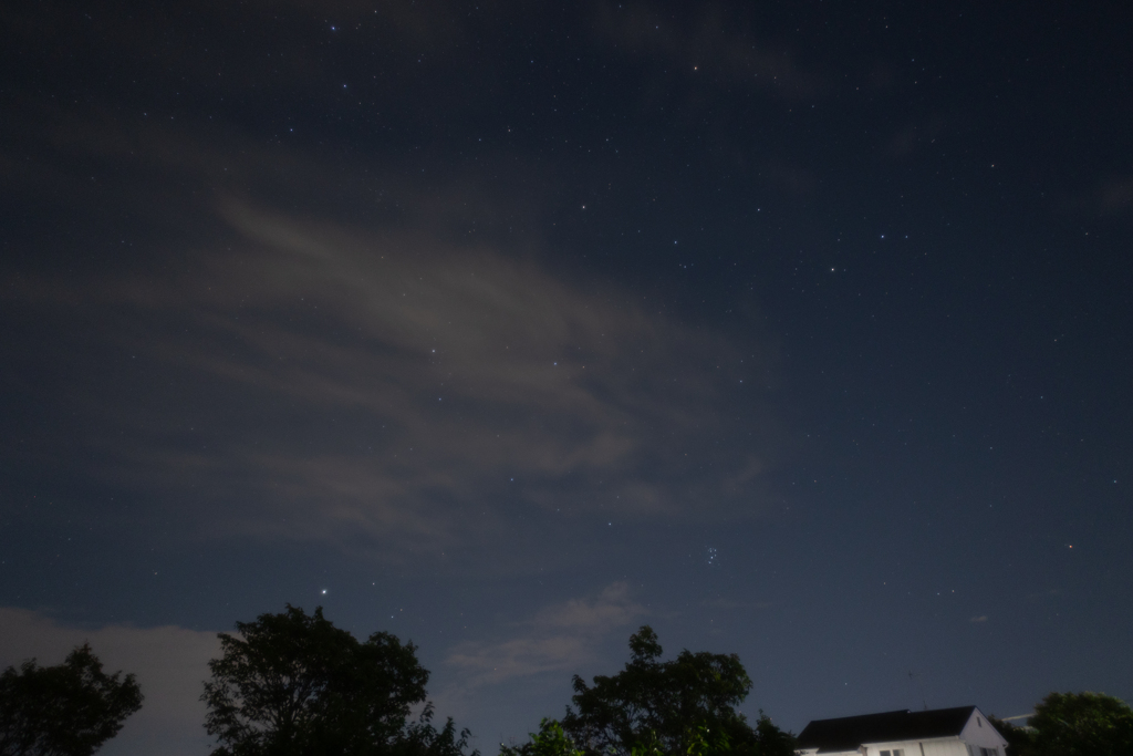 ほんのり星空