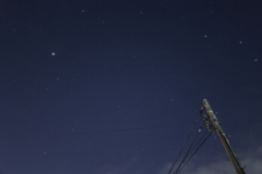 ほんのり星空