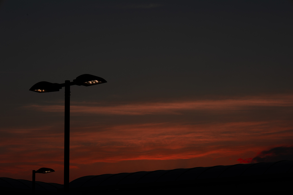 夕暮れ