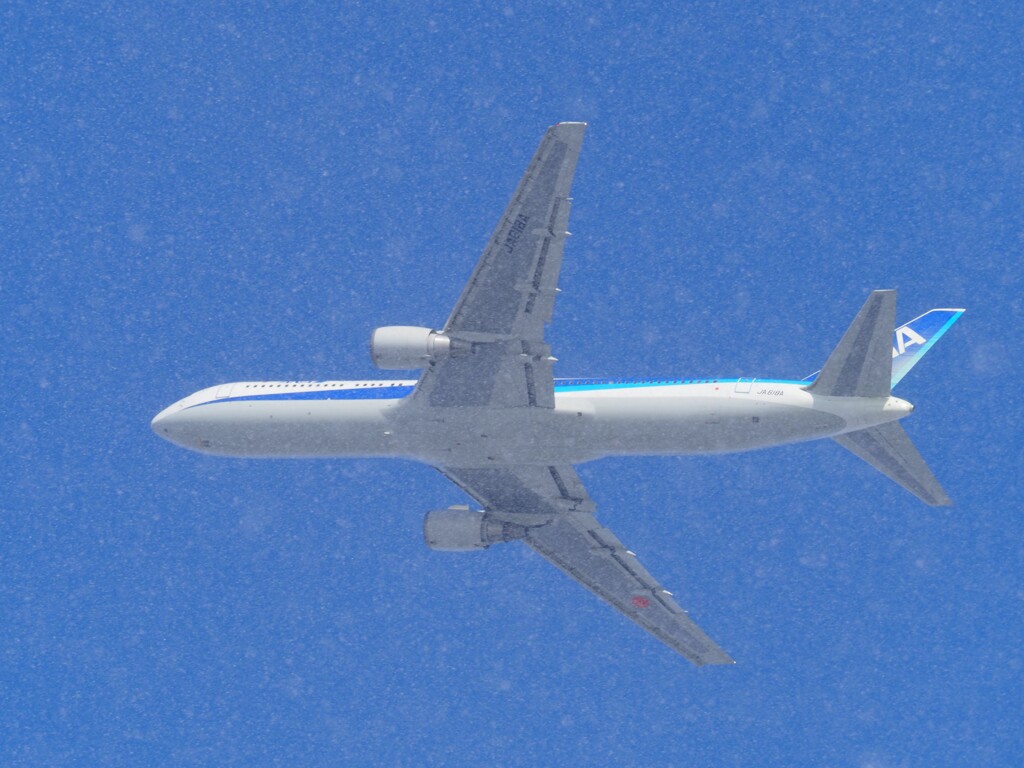 雪の晴れ間