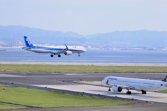 関空　着陸