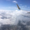 機内からの景色
