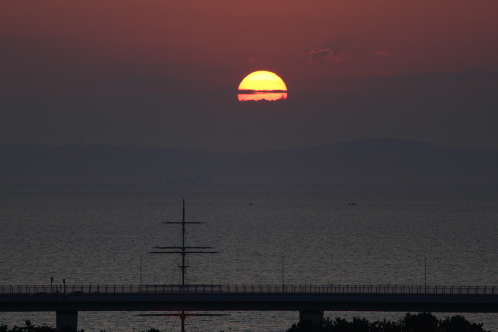 夕日２