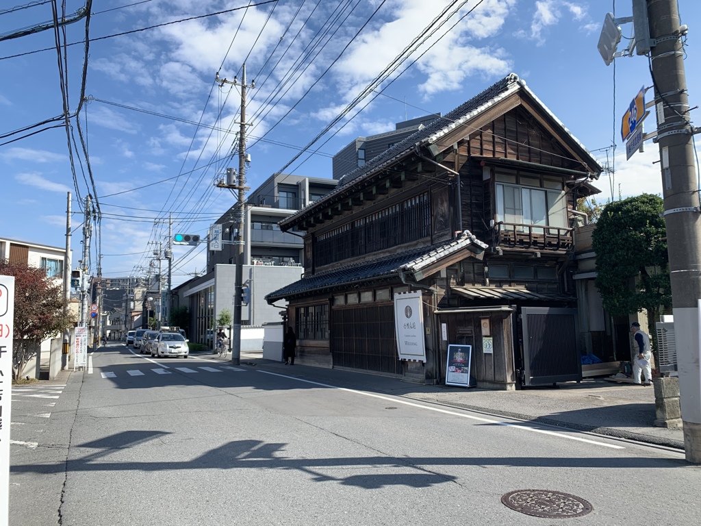 川越市付近の古い木造建築