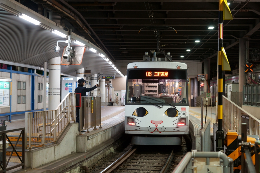 東急世田谷線 招き猫電車(2)