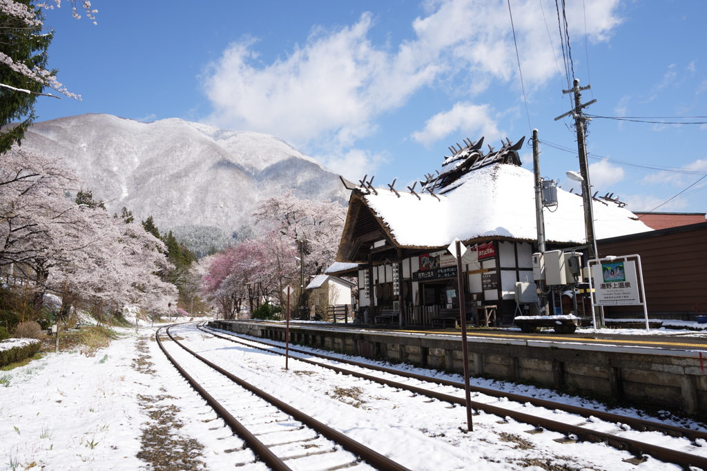 会津鉄道 湯野上温泉駅