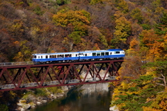 会津鉄道 第三大川橋梁