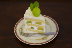 シャインマスカットケーキ