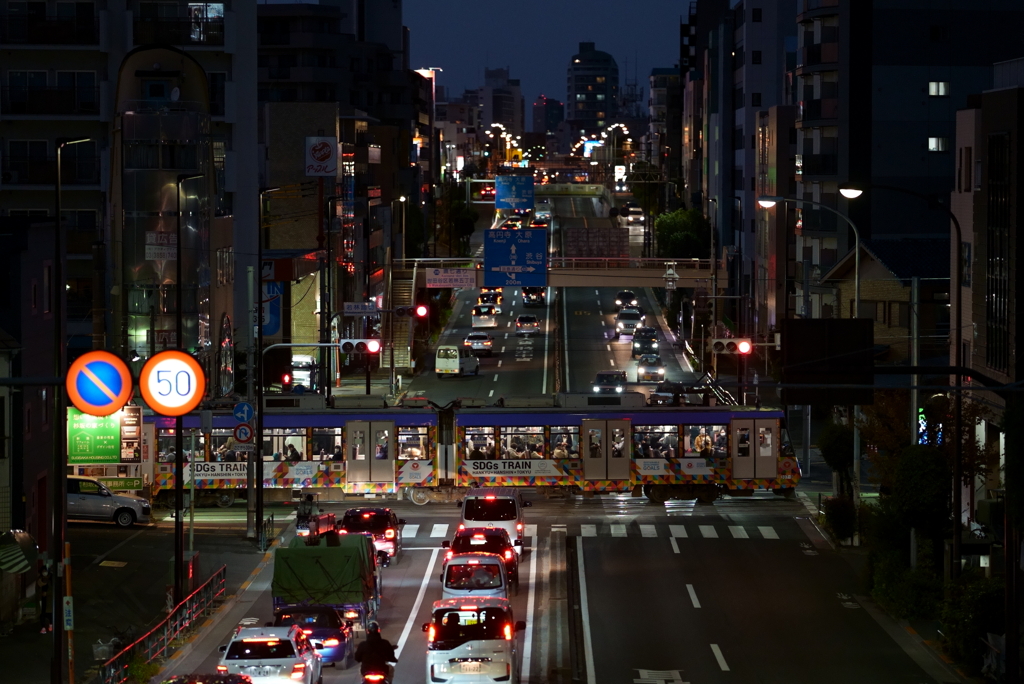 東急世田谷線 SDGsトレイン