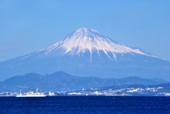 富士山と駿河湾