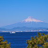 春霞の富士山