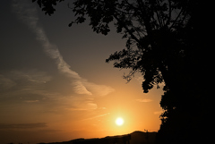 小春日和の夕暮れ