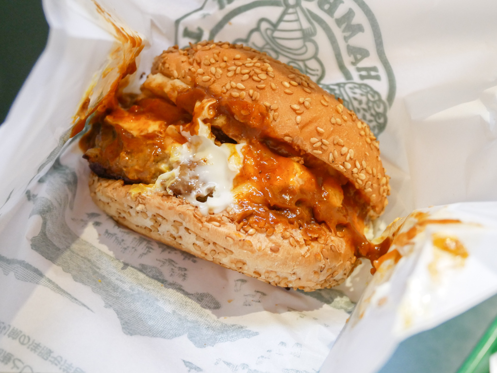 ラッキーピエロのラッキーエッグバーガー