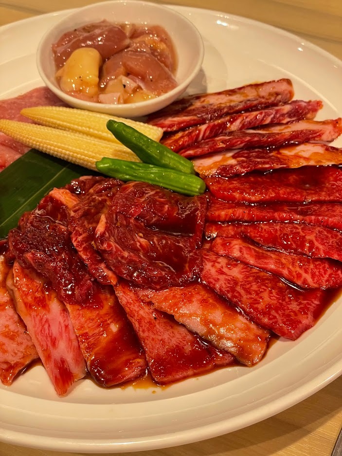 佐々木一伸の焼肉盛り合わせ