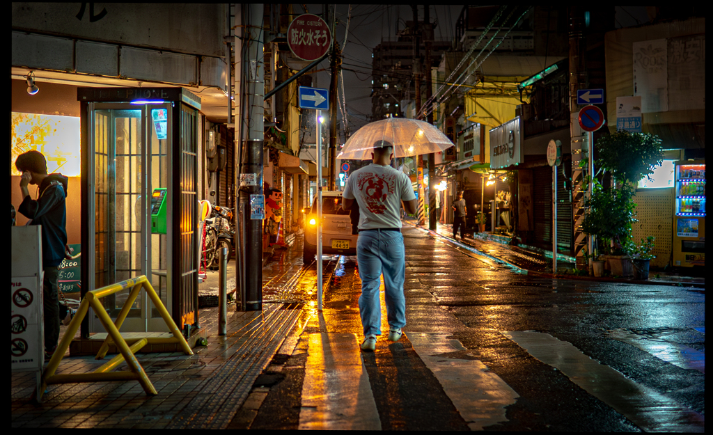 雨の夜