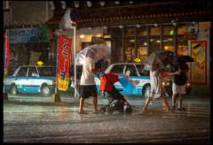 雨の日