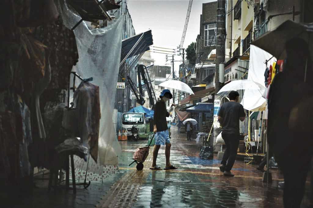 雨の日