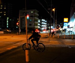 夜も一応　写ルンです。