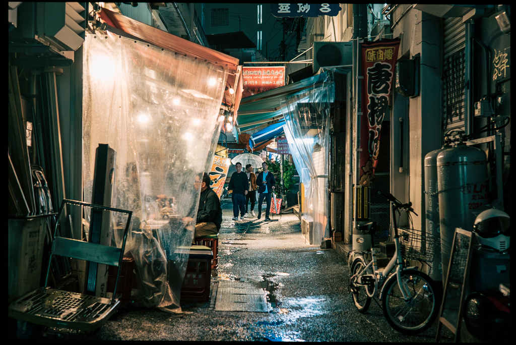 雨の夜
