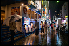 雨の夜