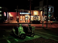 夜も一応　写ルンです。