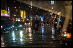 雨の夜