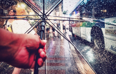 雨の日