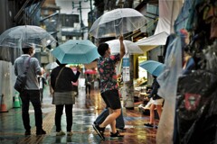 雨の日