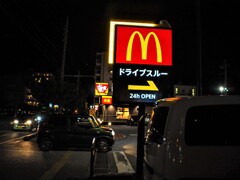 夜も一応　写ルンです