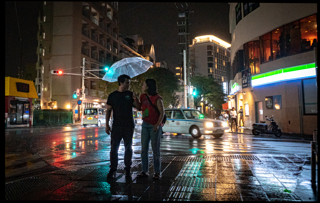 雨の夜