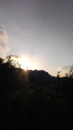 故郷の夕陽①