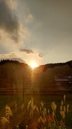故郷の夕陽②