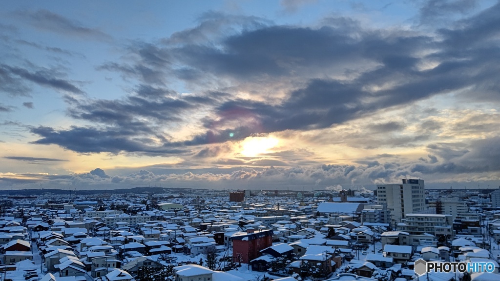 久し振りの太陽