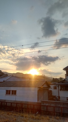 故郷の夕陽④