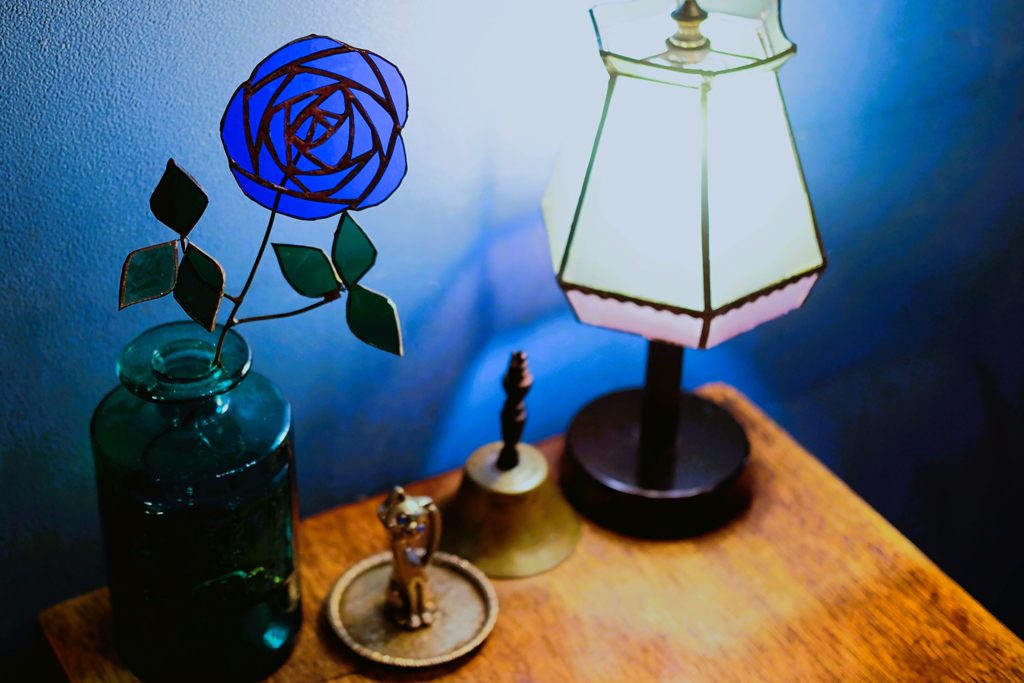 blue