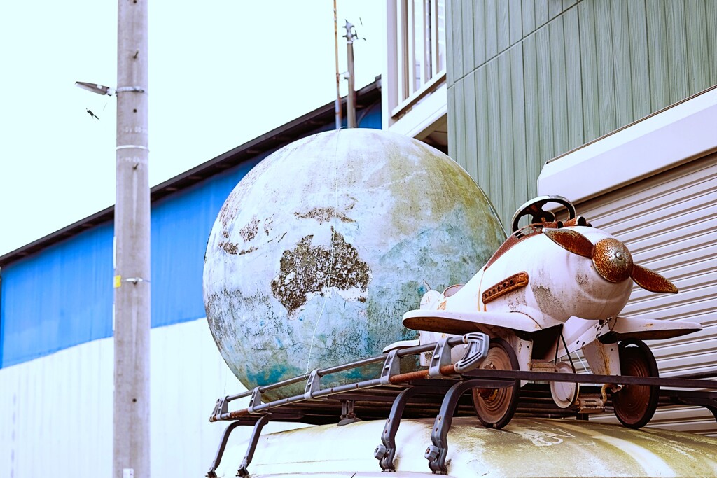 around the world